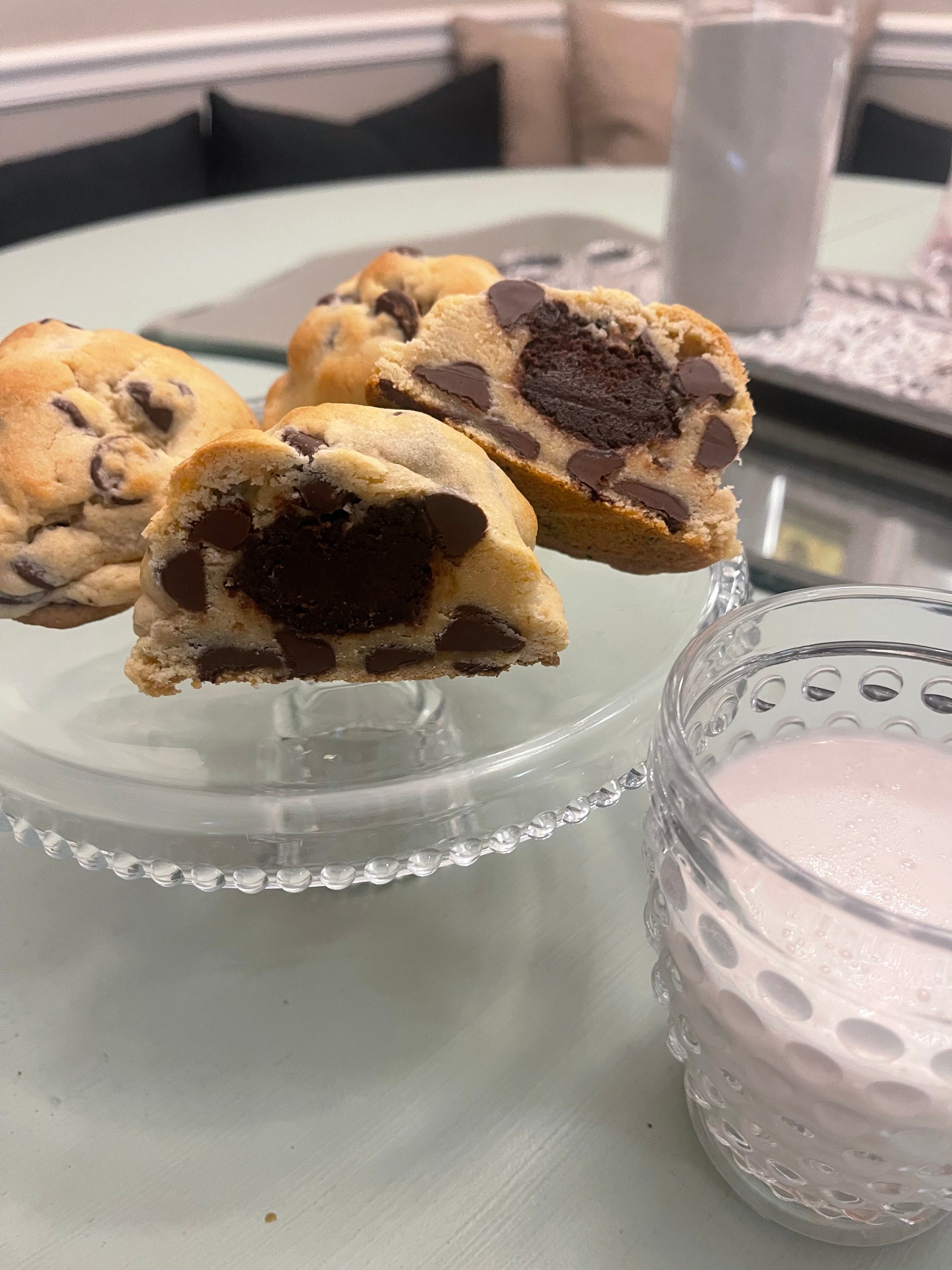 One Colossal Cookie - Devilish Chocolate Chip – Crescent Cookie